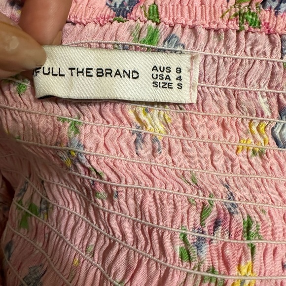 Faithful the Brand Juliette floral sage mini dress - Picture 5 of 5